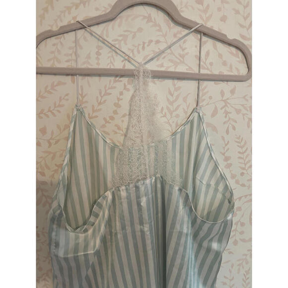 FALL CLEARANCE NWT Victoria's Secret Elegant Striped Satin Camisole XL - Picture 4 of 8